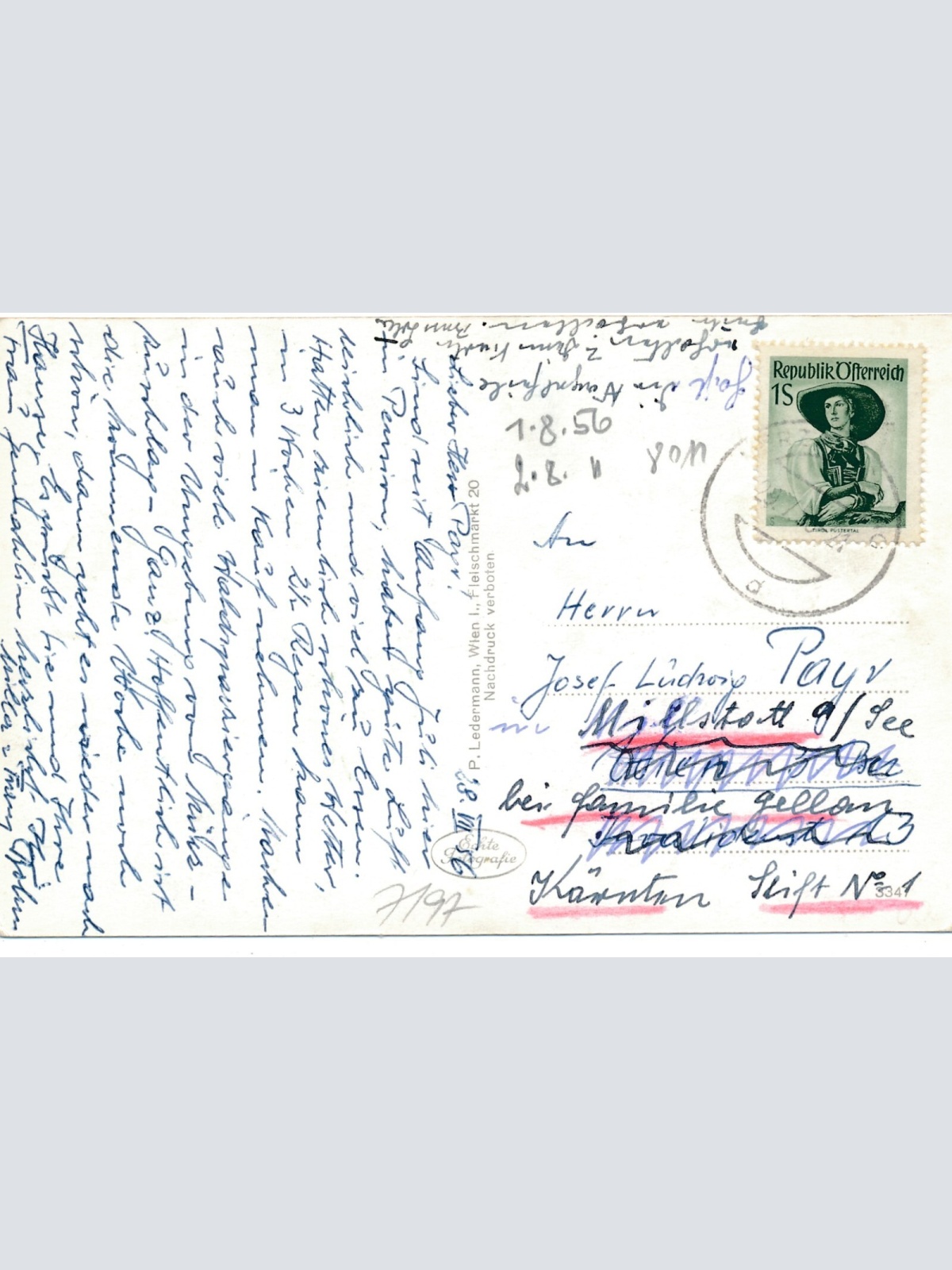 AK aus Mürzzuschlag Steiermark Ansichtskarte (11972)