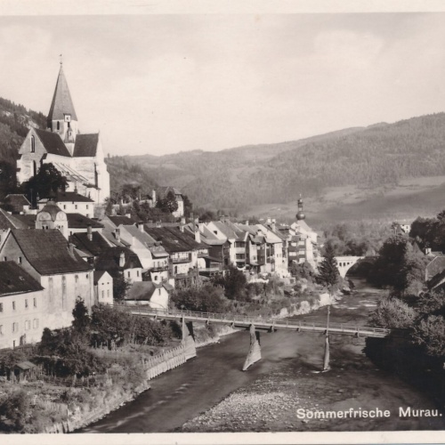 AK aus Murau Steiermark Ansichtskarte (11974)