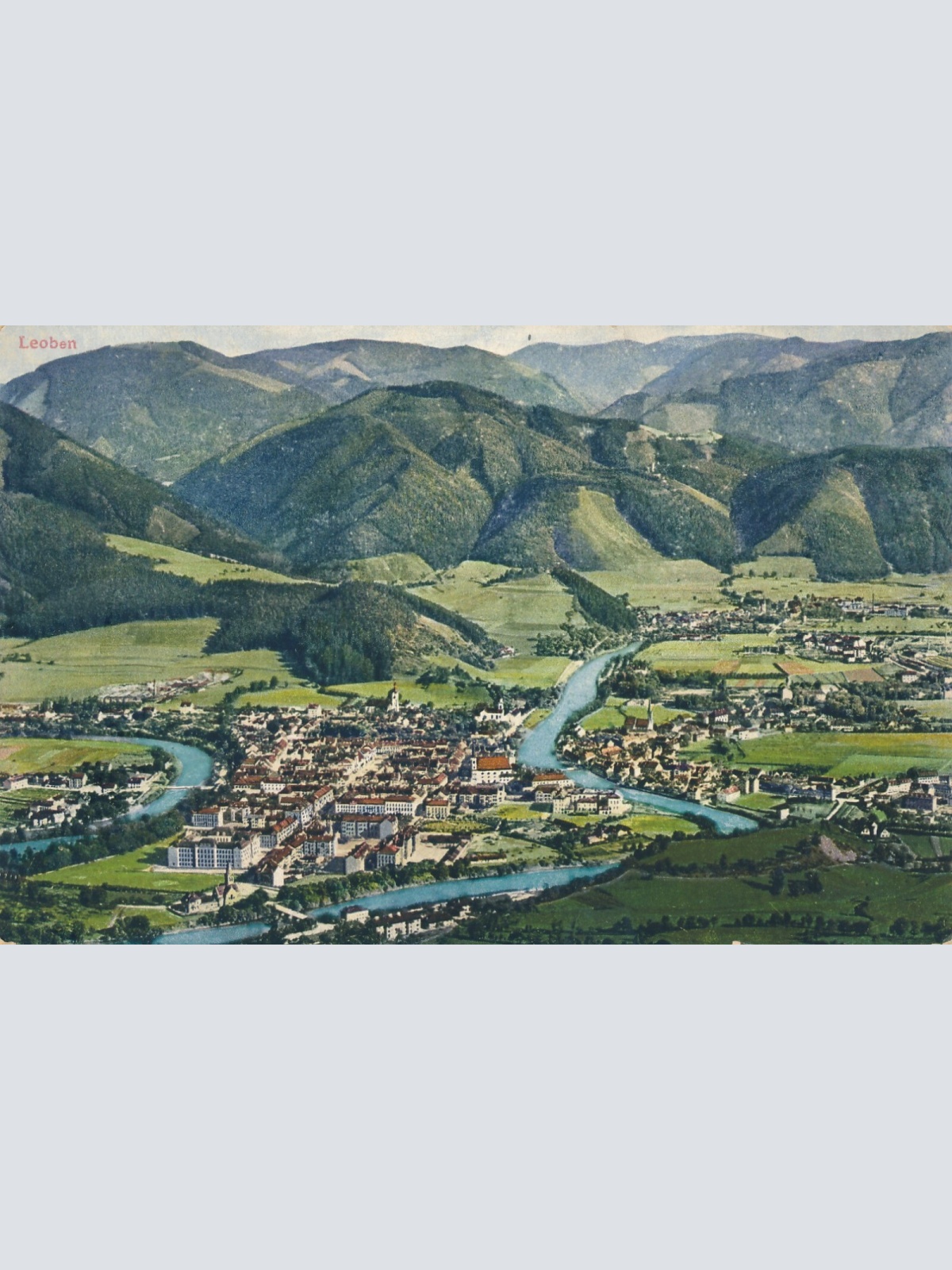 AK aus Leoben Steiermark Ansichtskarte (12075)