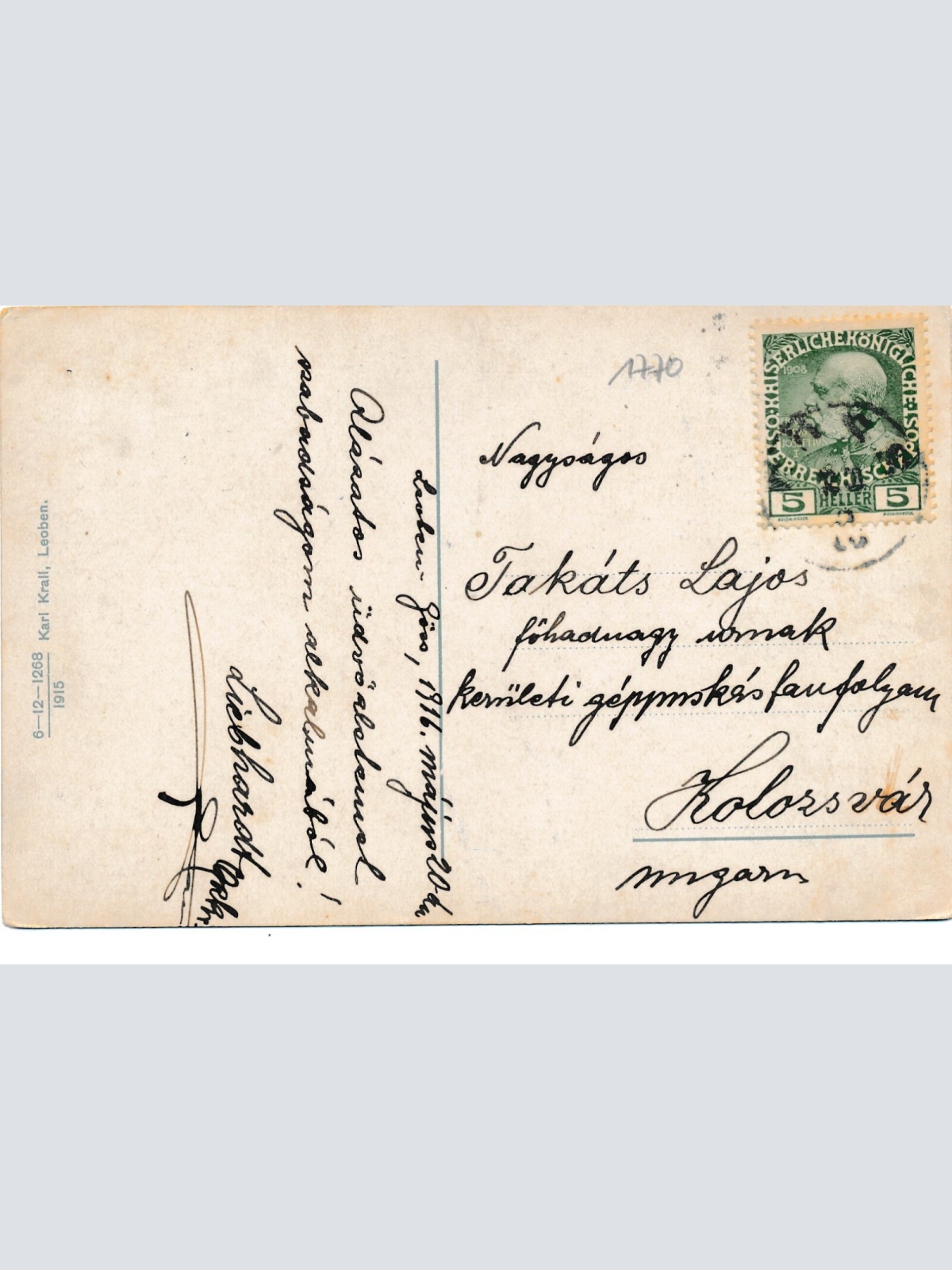 AK aus Leoben Steiermark Ansichtskarte (12075)