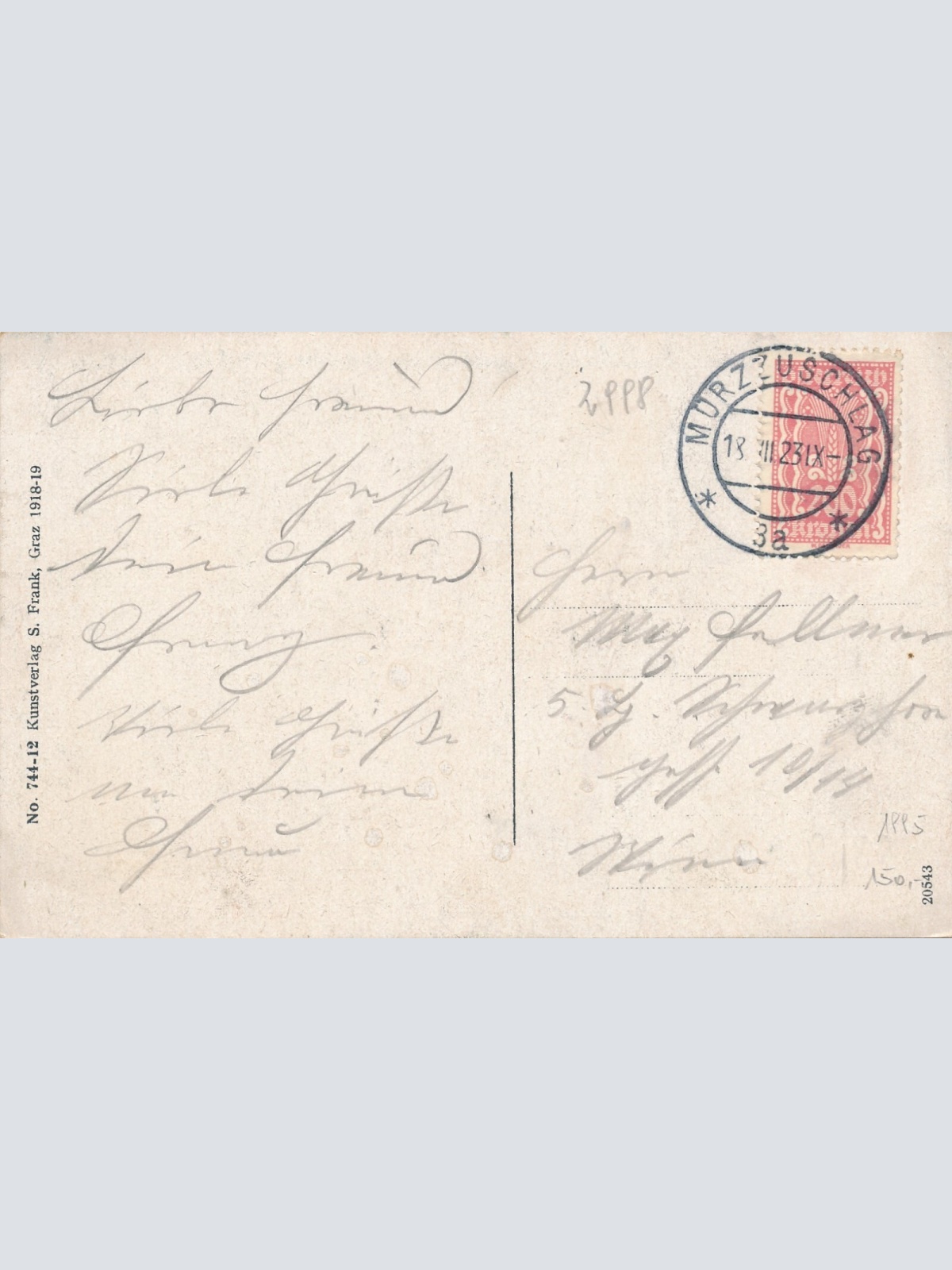 AK aus Mürzzuschlag Steiermark Ansichtskarte (12079)