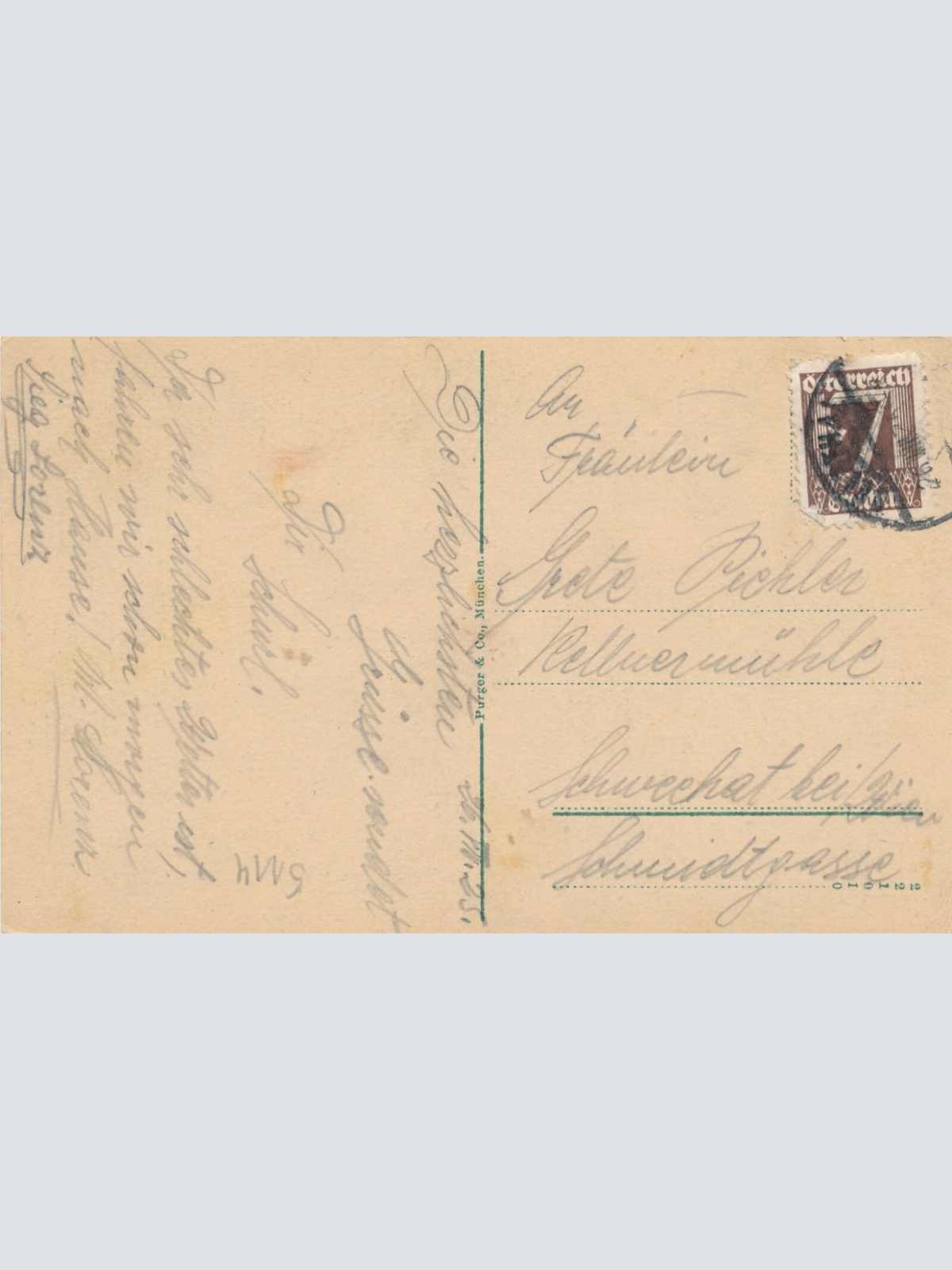 AK aus Selztal Steiermark Ansichtskarte (12063)