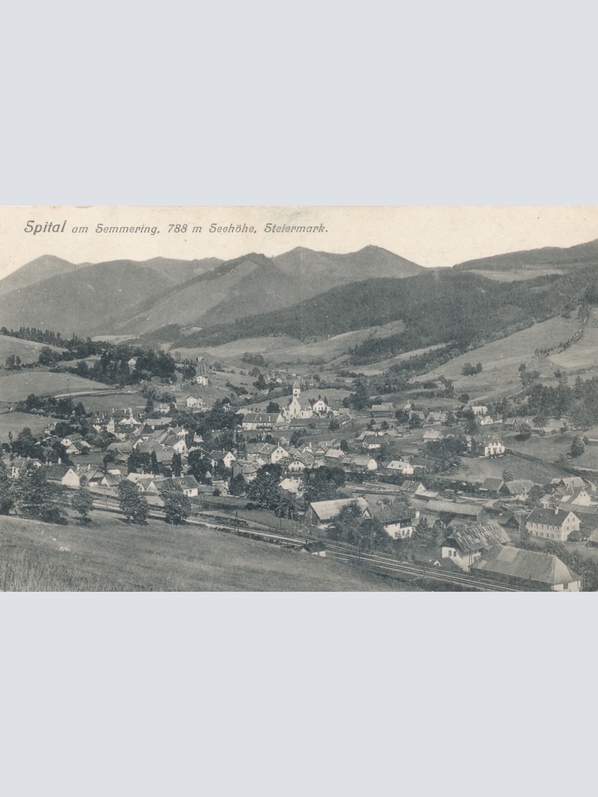 AK aus Spital am Semmering Steiermark Ansichtskarte (12067)