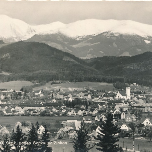 AK aus Knittelfeld Steiermark Ansichtskarte (J173)