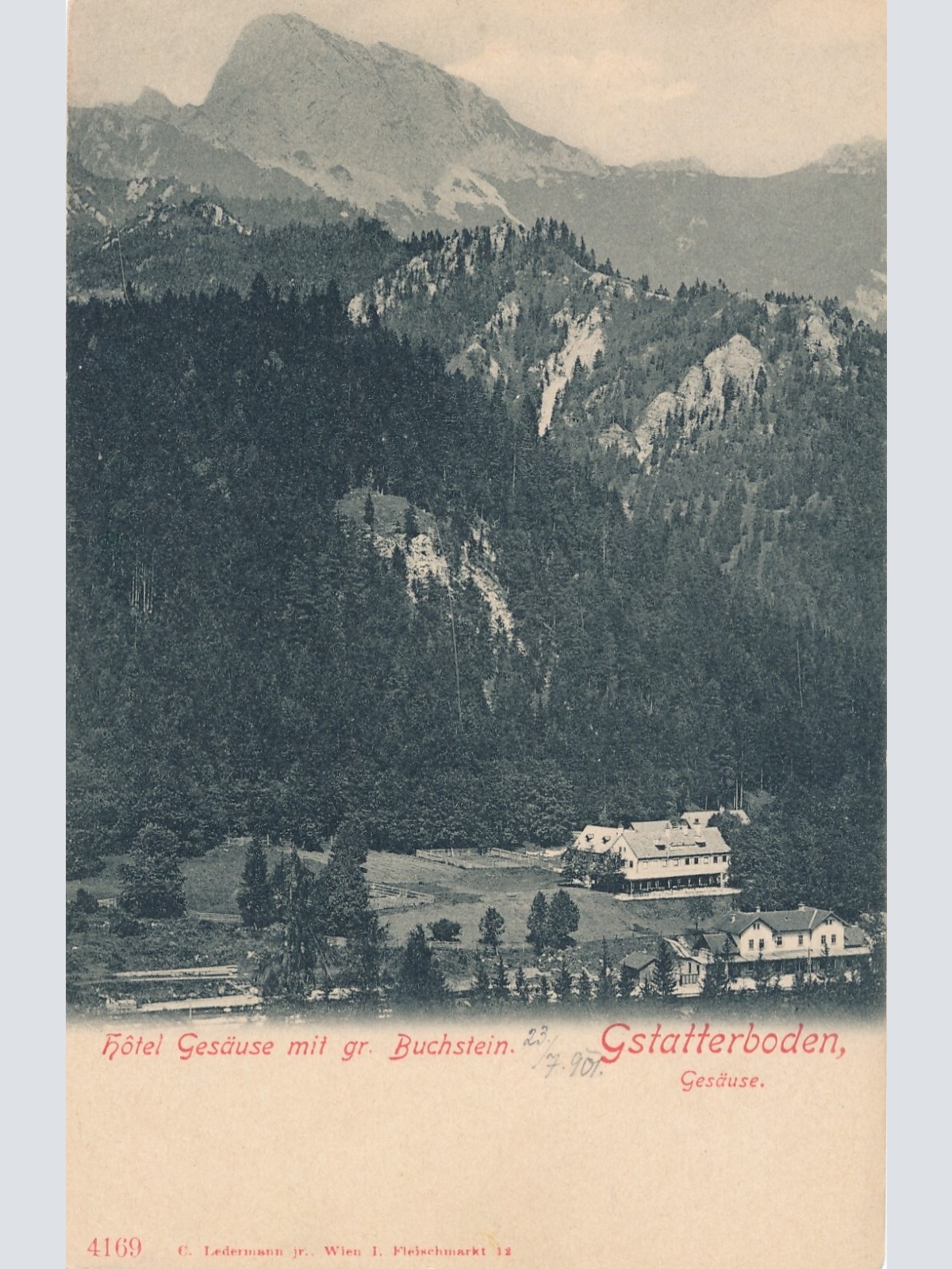 AK aus Gstatterboden Steiermark Ansichtskarte (J176)