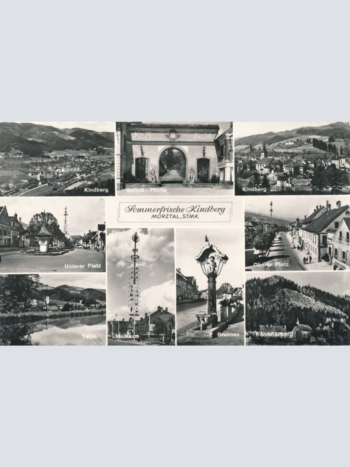 AK aus Mürztal Steiermark Mehrbildkarte (J166)