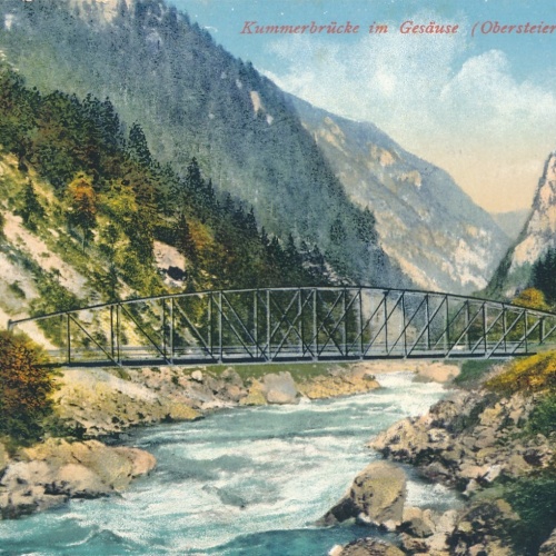 AK aus Graz Kummerbrücke Steiermark Ansichtskarte (J160)