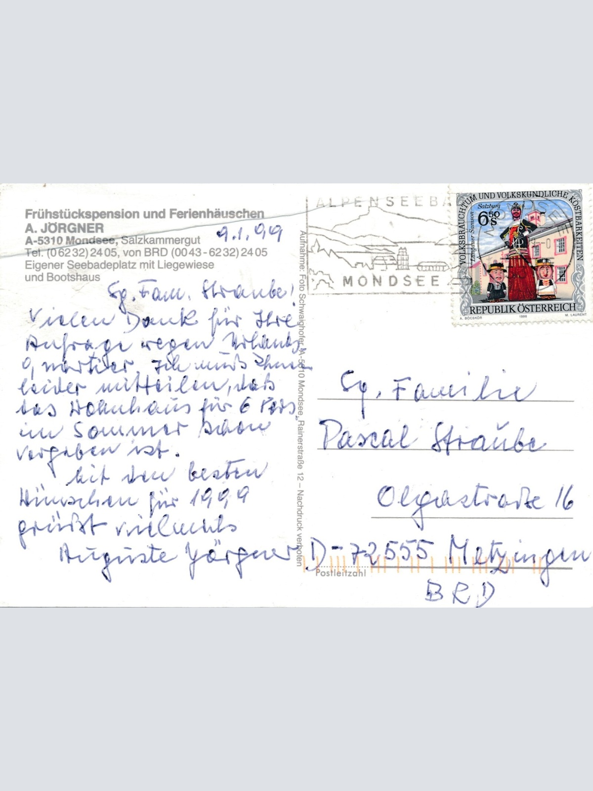 AK, Mondsee, Oberösterreich (S2821)