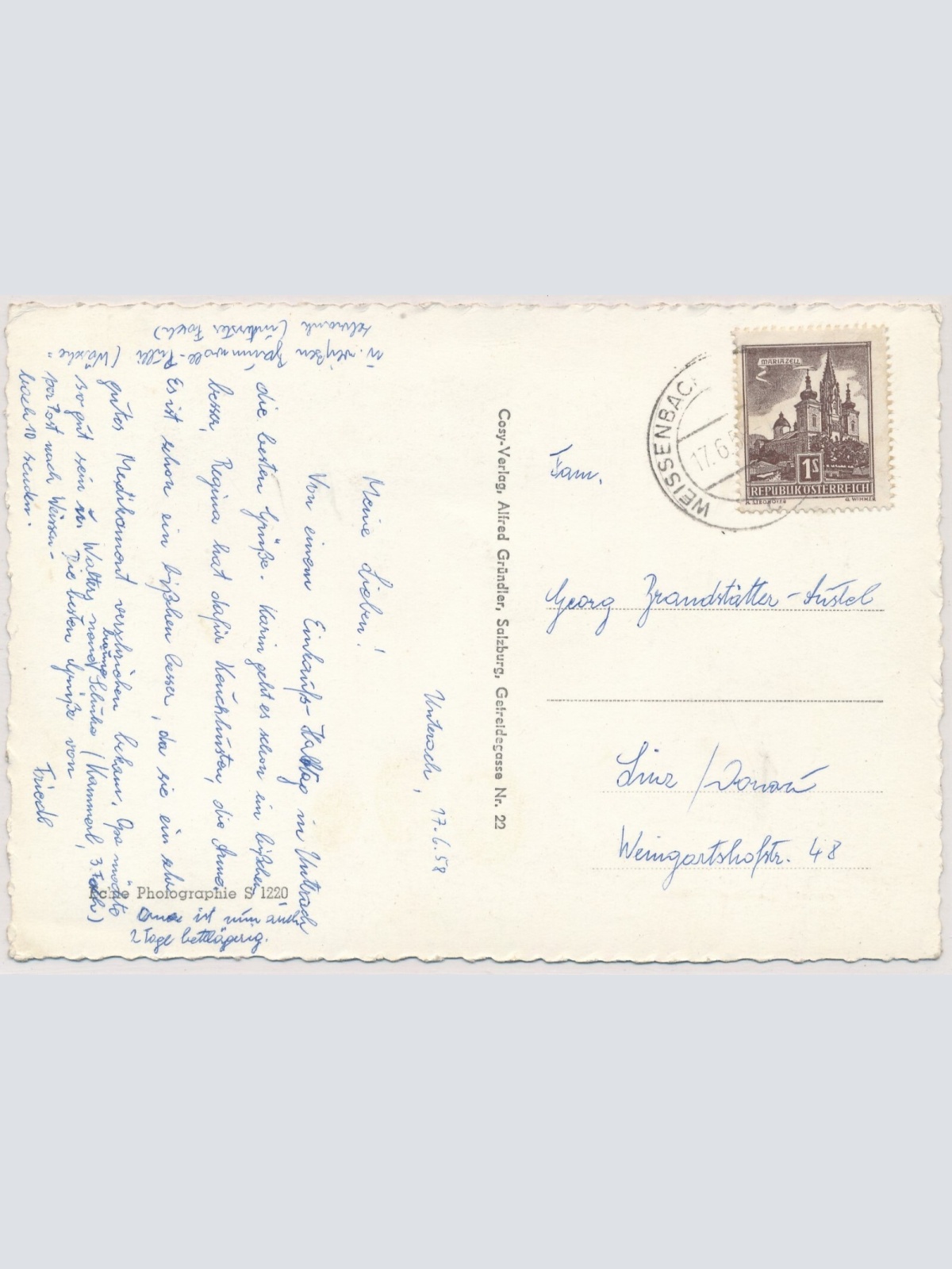 AK, Steinbach am Attersee, Oberösterreich (S2813)