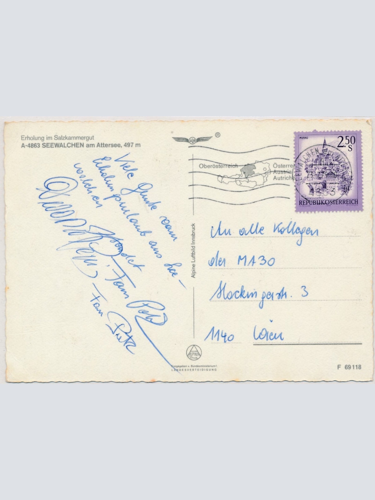 AK, Seewalchen, Oberösterreich (S2852)