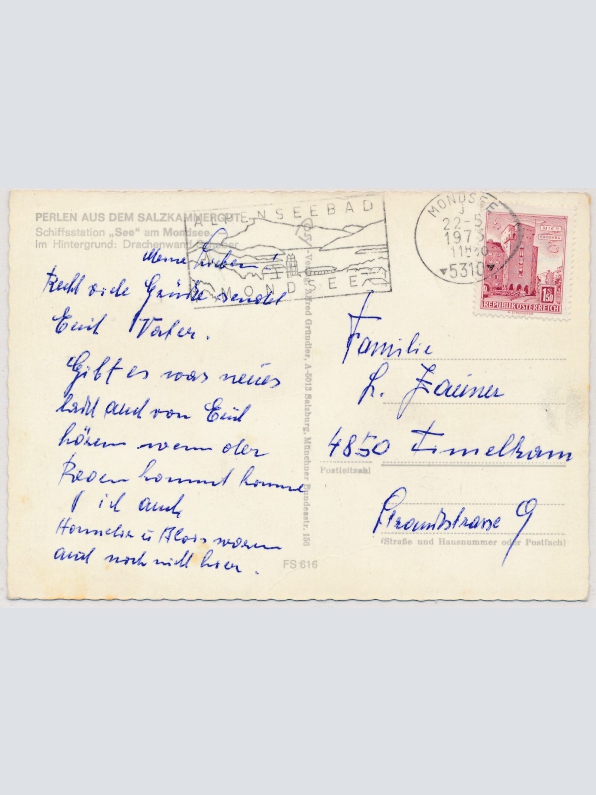 AK, Mondsee, Oberösterreich (S2841)