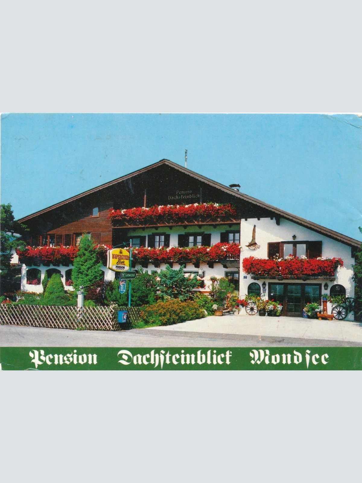 AK, Mondsee, Pension Dachsteinblick, Oberösterreich (S2838)