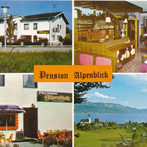 AK, Attersee, Pension Alpenblick Oberösterreich (S2667)