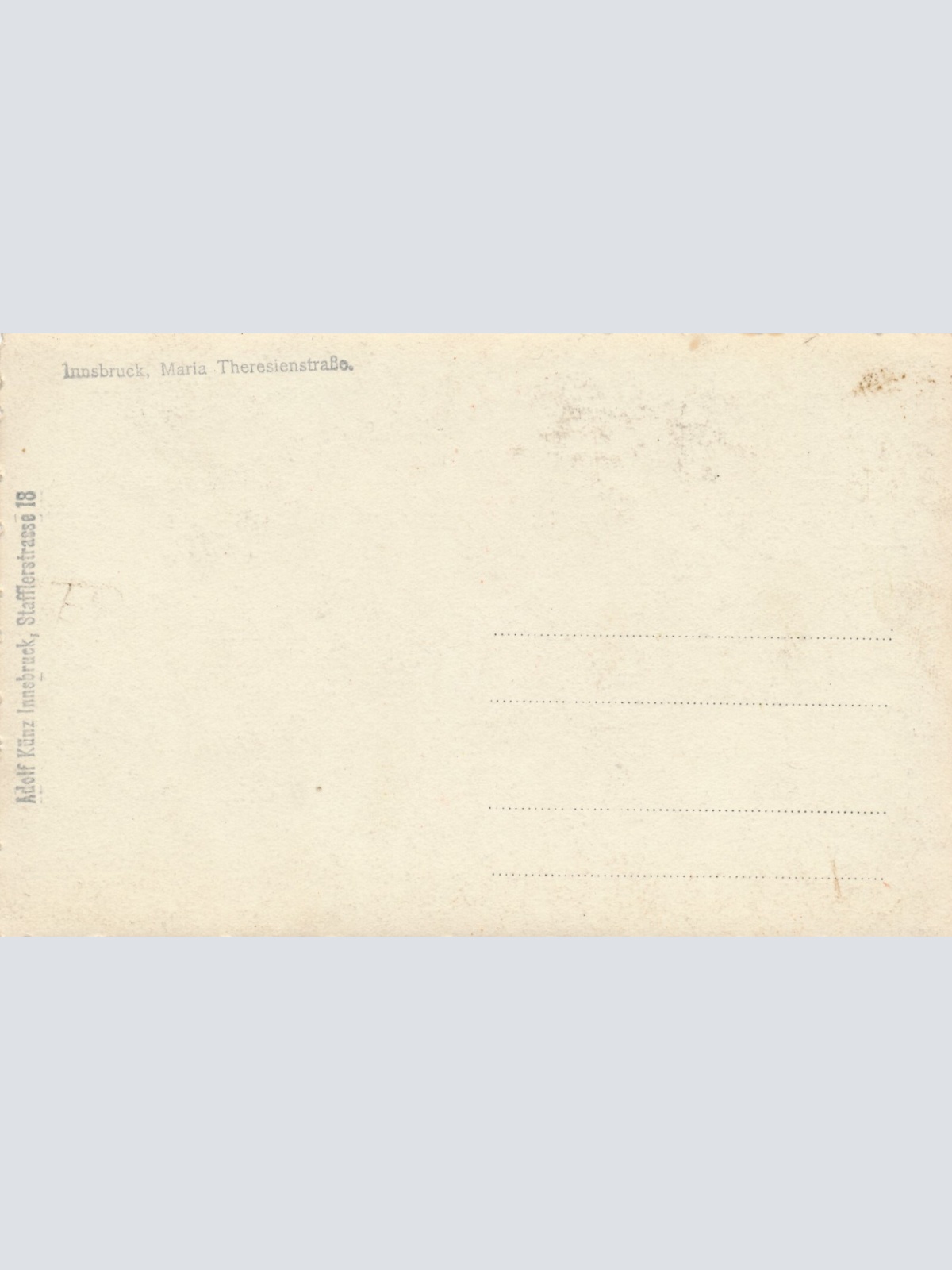 AK aus Innsbruck Tirol Ansichtskarte (11714)