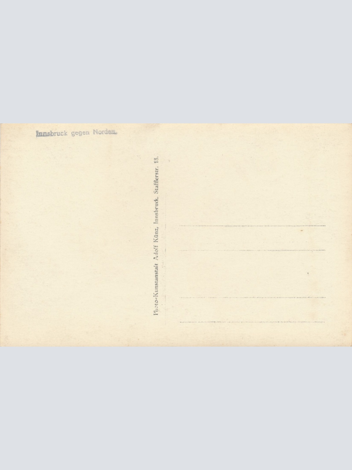 AK aus Innsbruck Tirol Ansichtskarte (11716)