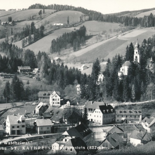 AK aus St. Kathrein Roseggers Waldheimat Steiermark Ansichtskarte (11877)