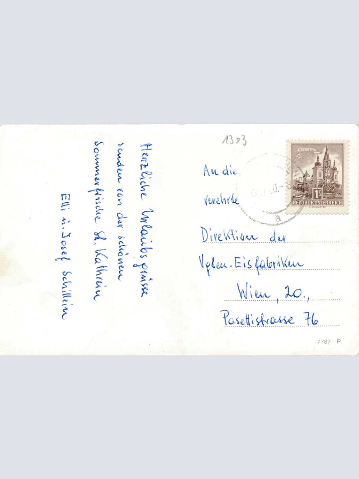 AK aus St. Kathrein Roseggers Waldheimat Steiermark Ansichtskarte (11877)