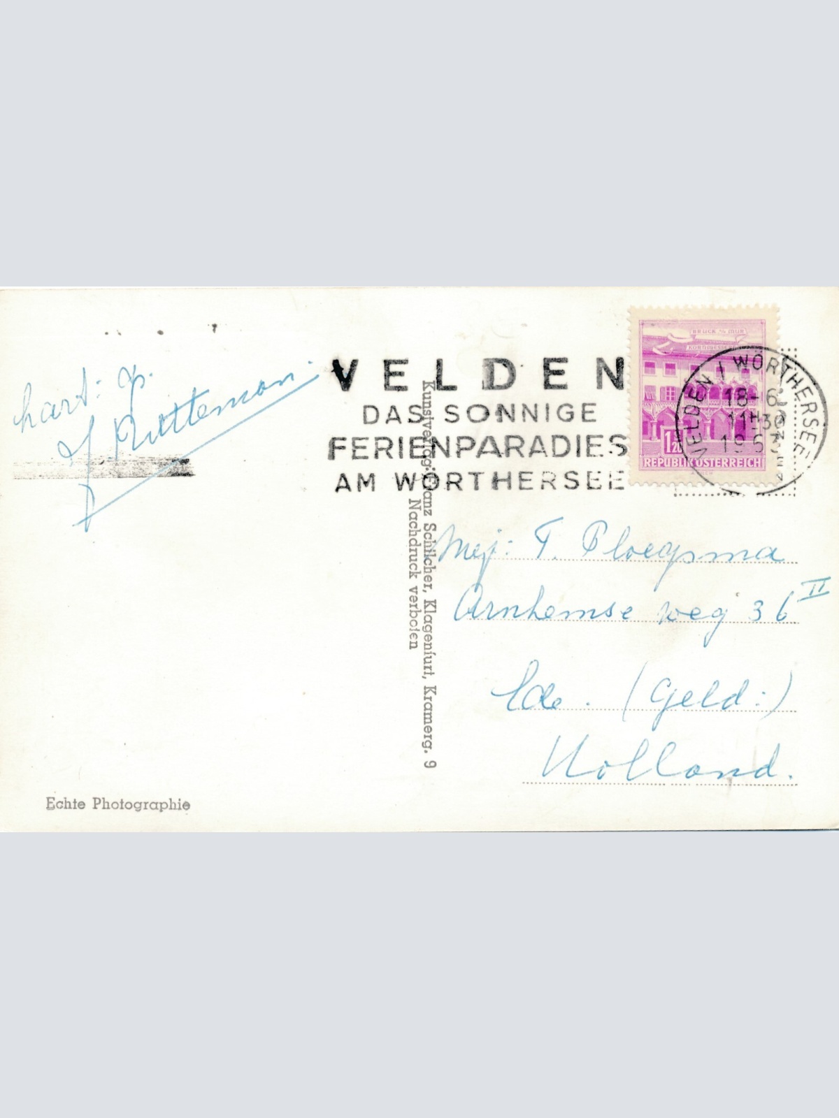 AK aus Velden am Wörthersee mit Schloßstrand Kärnten Ansichtskarte (12207)