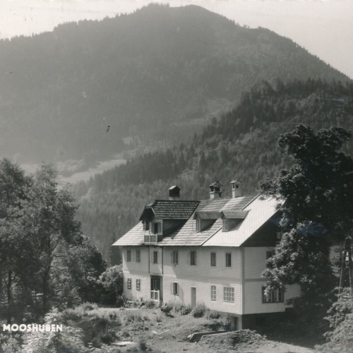 AK Pension Wieland Mooshuben Steiermark Ansichtskarte (11905)