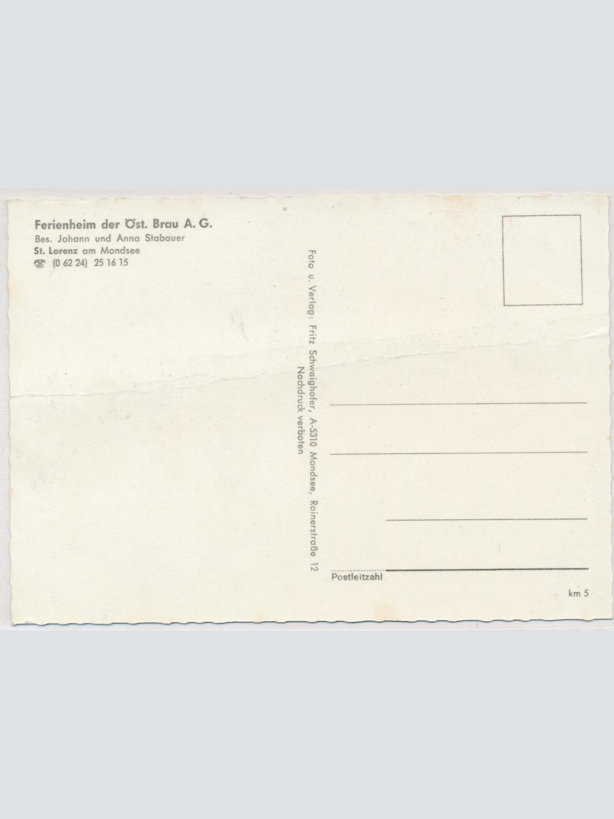 AK, Sankt Lorenz am Mondsee, Oberösterreich (S2861)