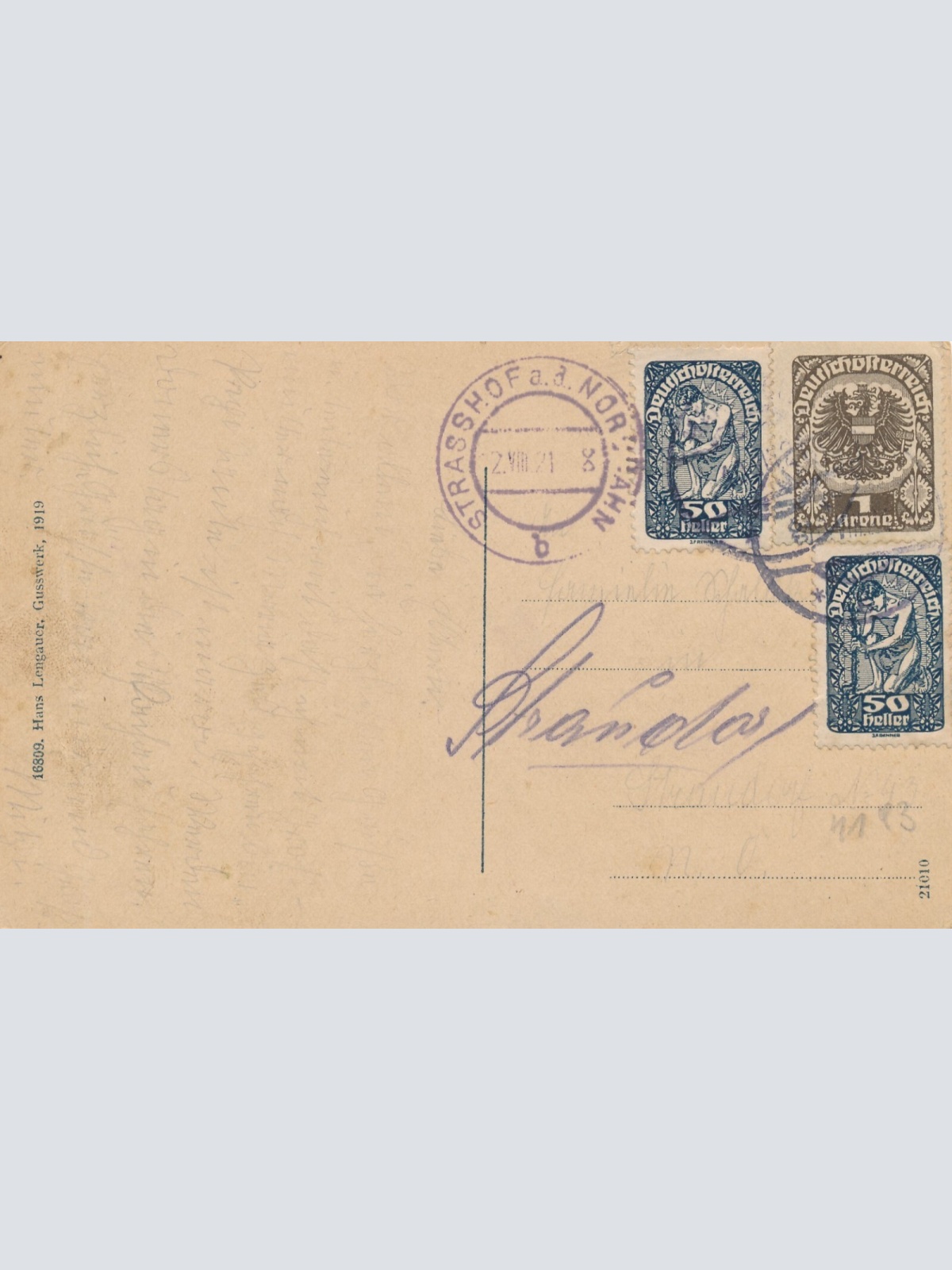 AK aus Gusswerk Steiermark Ansichtskarte (11907)