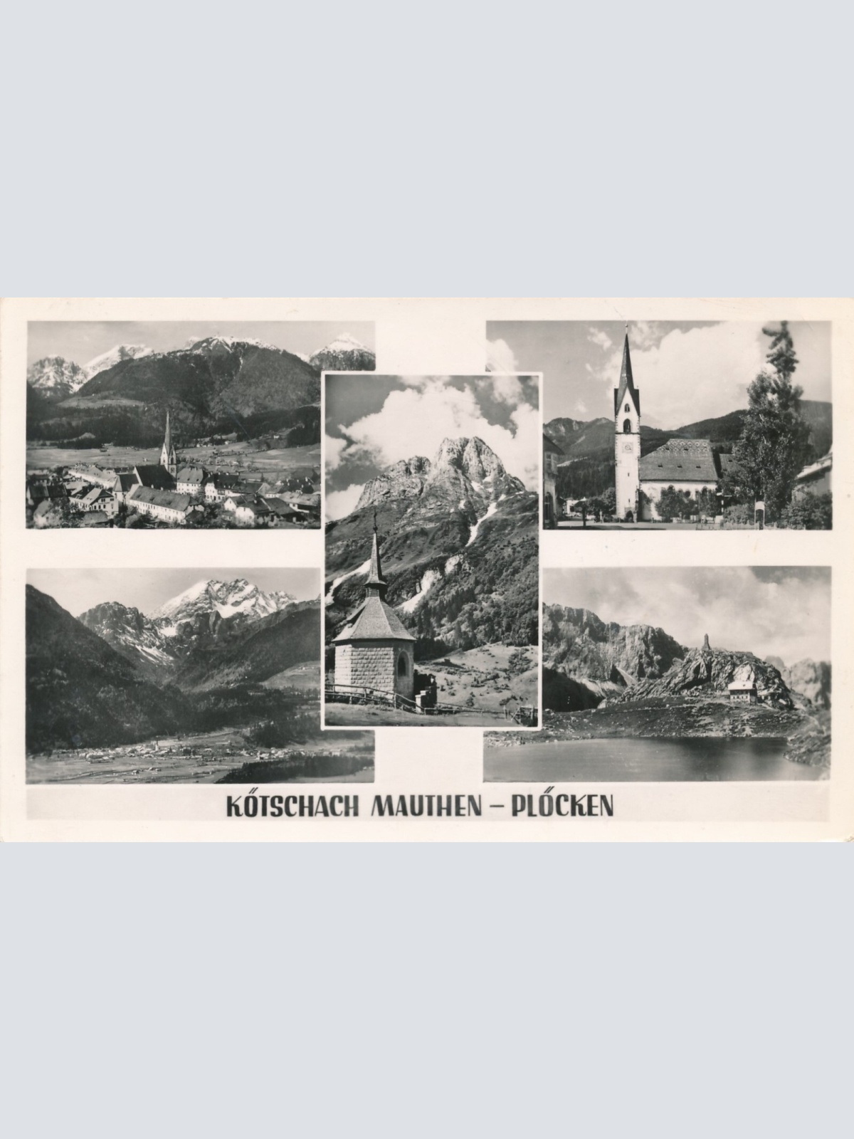 AK aus Kötschach Mauthen Mehrbildkarte Kärnten Ansichtskarte (12197)