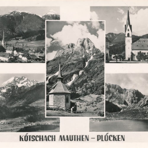 AK aus Kötschach Mauthen Mehrbildkarte Kärnten Ansichtskarte (12197)