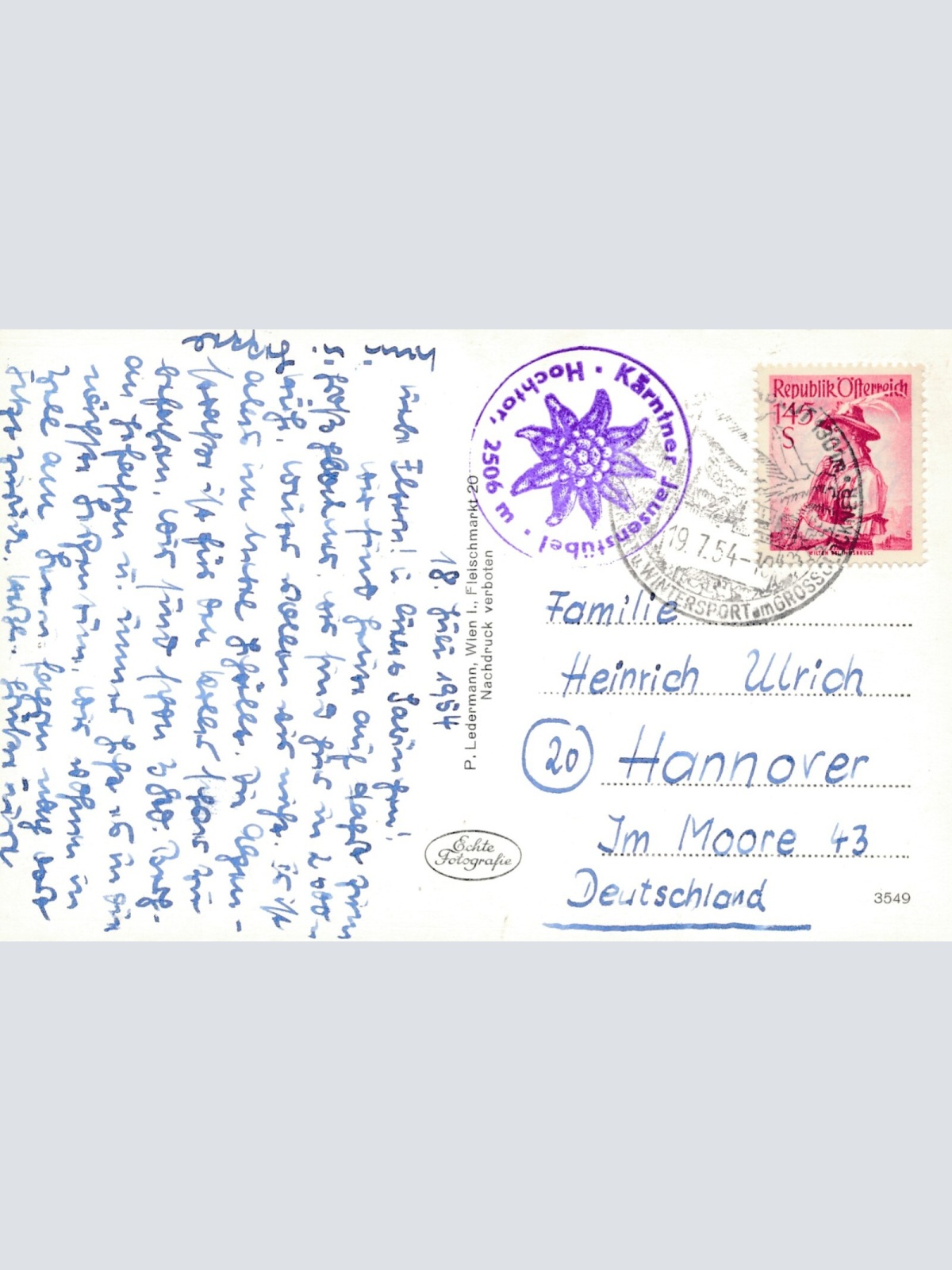 AK die Großglockner Hochalpstrasse Mehrbildkarte Kärnten Ansichtskarte (12200)