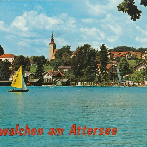 AK aus Seewalchen am Attersee Oberösterreich Ansichtskarte (J284)