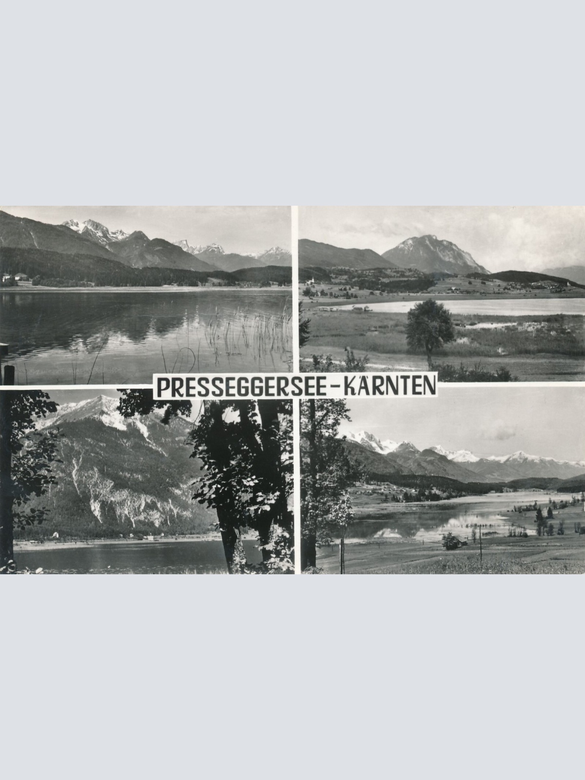 AK vom Presseggersee Mehrbildkarte Kärnten Ansichtskarte (12162)