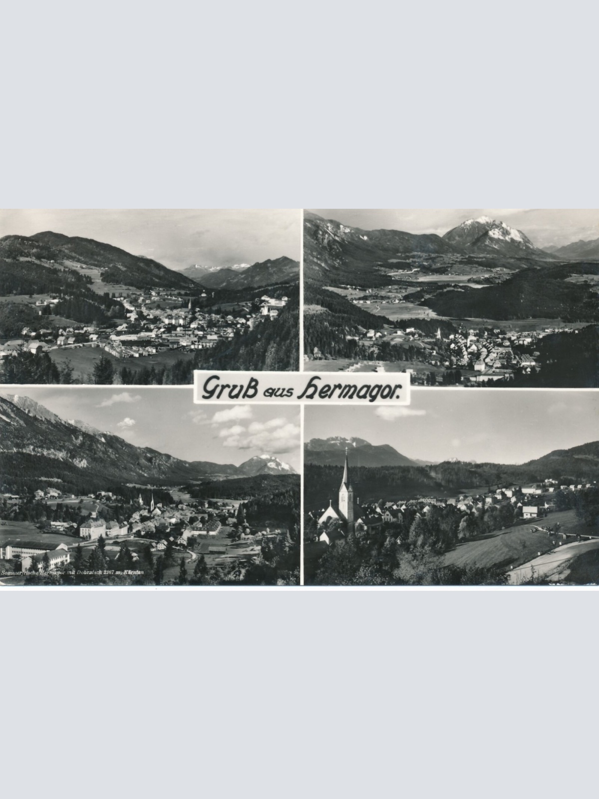 AK gruß aus Hermagor Mehrbildkarte Kärnten Ansichtskarte (12164)