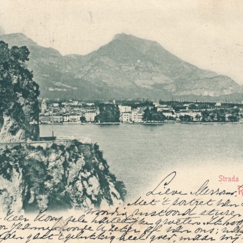 AK Strada del Ponale Riva Italien Ansichtskarte (11812)