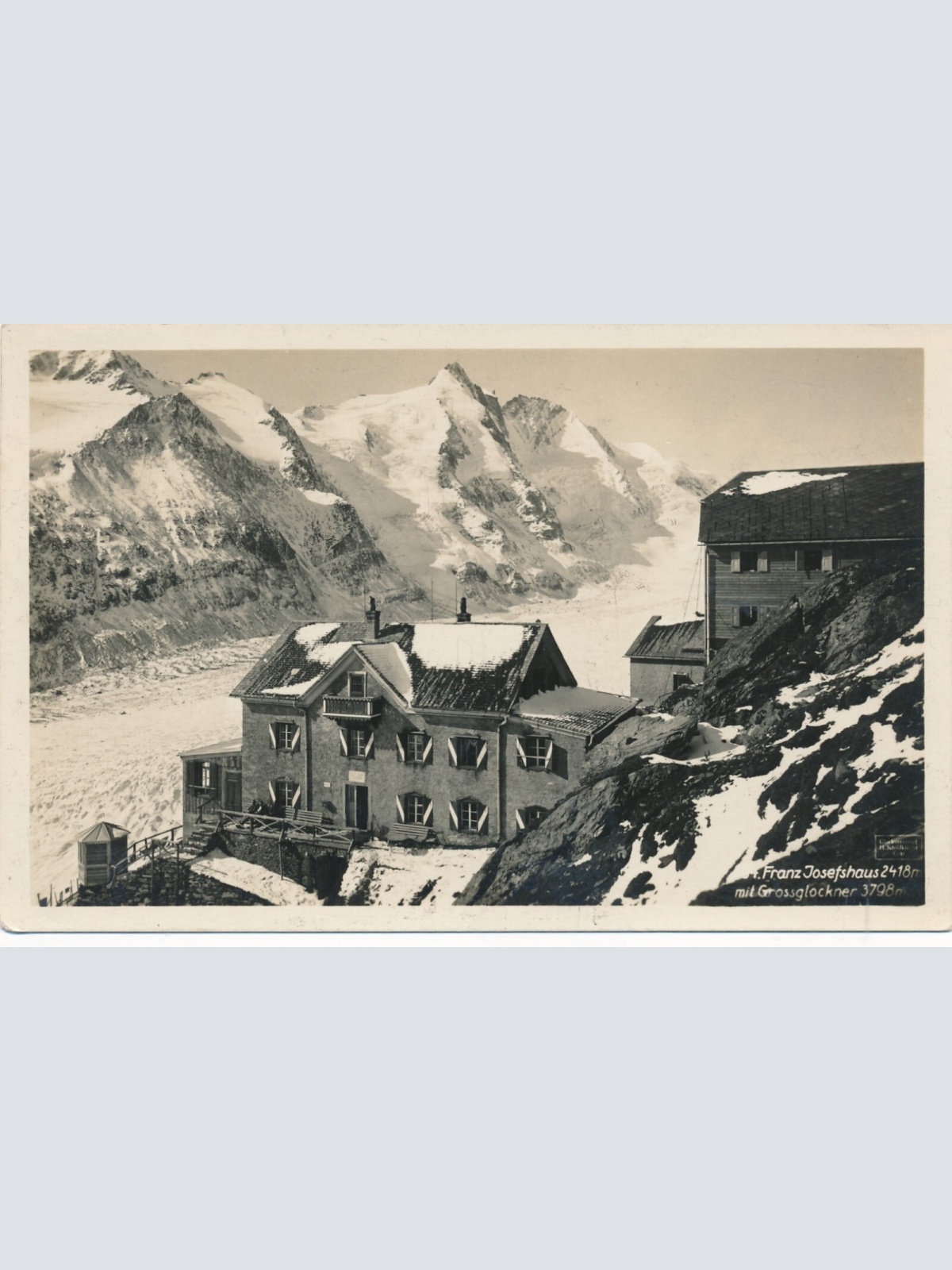 AK vom Kaiser Franz Josef Haus Kärnten Ansichtskarte (12147)