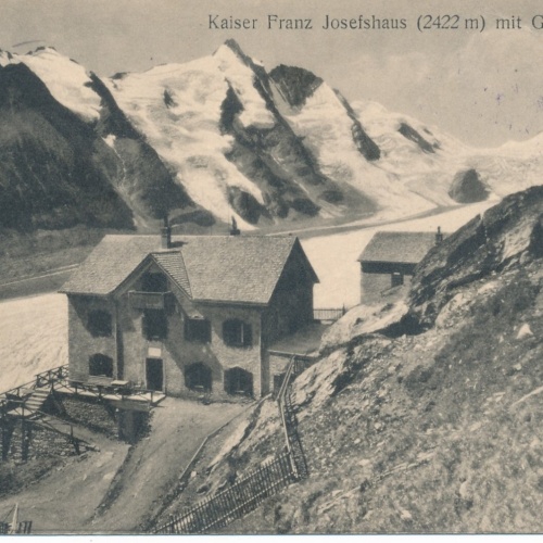 AK vom Kaiser Franz Josef Haus Kärnten Ansichtskarte (12184)