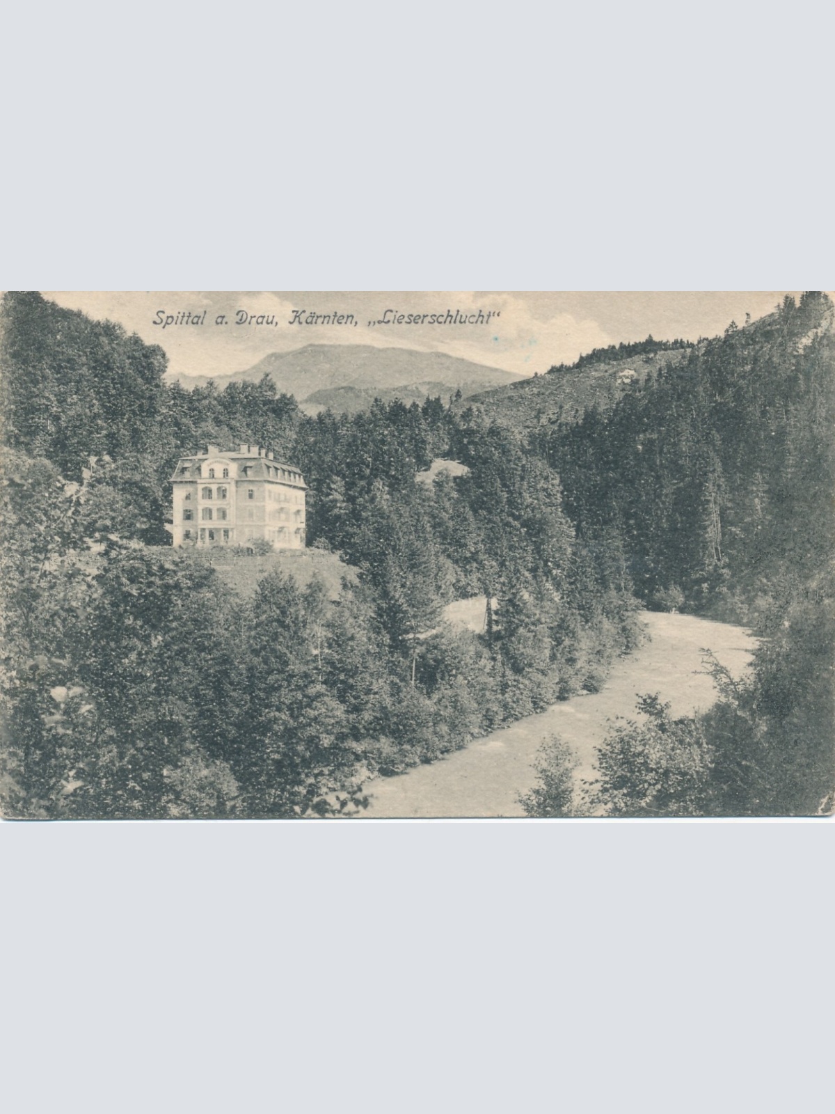 AK aus Spittal an der Drau Lieserschlucht Kärnten Ansichtskarte (12187)