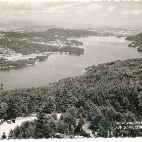 AK blick auf Pyramidenkogel Kärnten Ansichtskarte (12173)