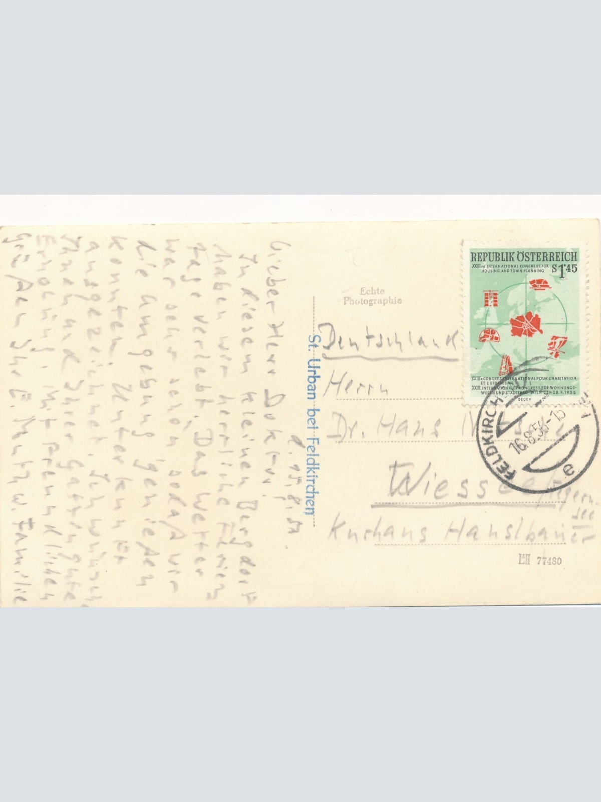 AK aus St. Urban bei Feldkirchen Kärnten Ansichtskarte (12243)