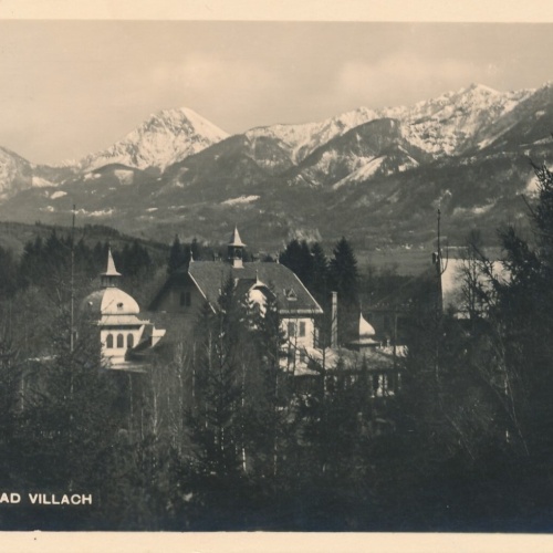 AK aus Villach mit Warmbad Kärnten Ansichtskarte (12248)