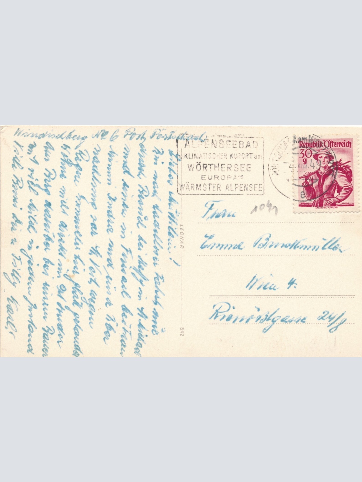 AK aus Pörtschach am Wörthersee Kärnten Ansichtskarte (12235)