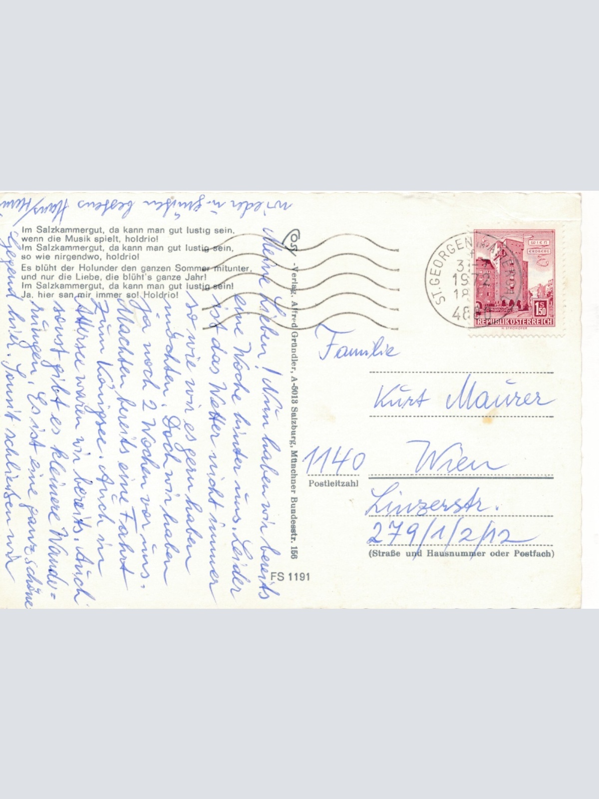 AK aus St. Georgen im Attergau Oberösterreich Mehrbildkarte Ansichtskarte (J314)