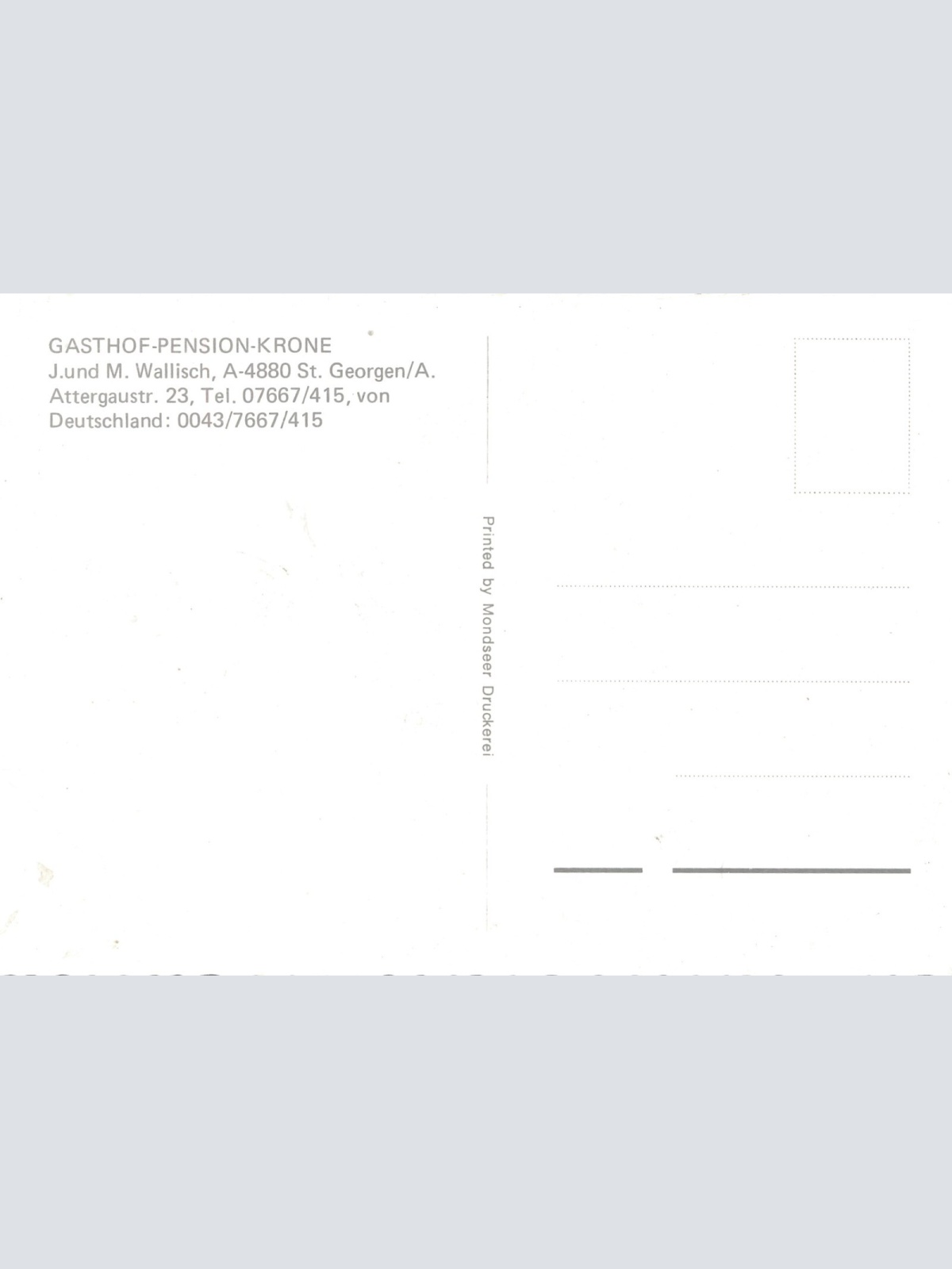 AK aus St. Georgen i. A. mit Gasthof Krone Mehrbildkarte Ansichtskarte (J315)