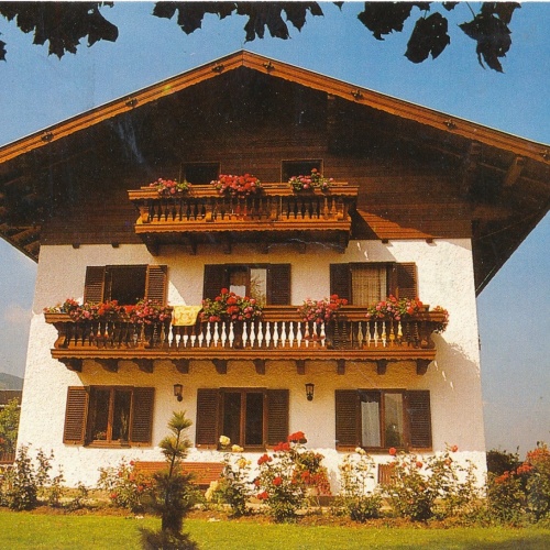 AK aus Mondsee mit Gästehaus Oberascher Oberösterreich Ansichtskarte (J318)