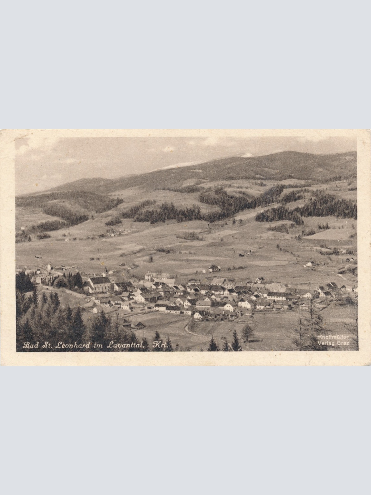 AK aus Bad St. Leonhard Kärnten Ansichtskarte (12222)