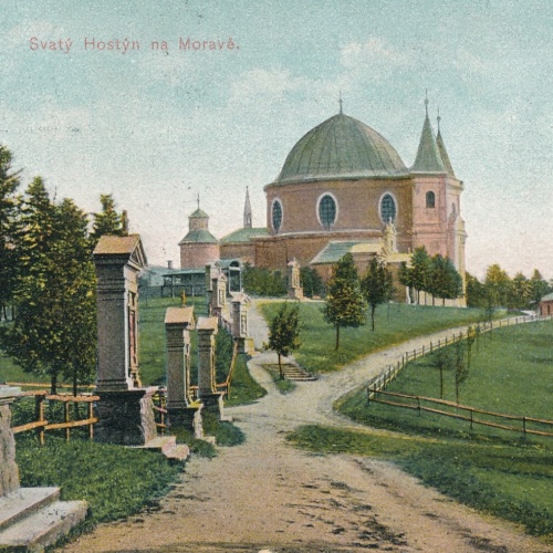 AK aus Svaty Hostyn na Morave Tschechoslowakei Ansichtskarte (11824)