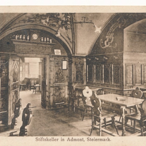 AK aus Admont Stiftskeller Steiermark Ansichtskarte (J188)