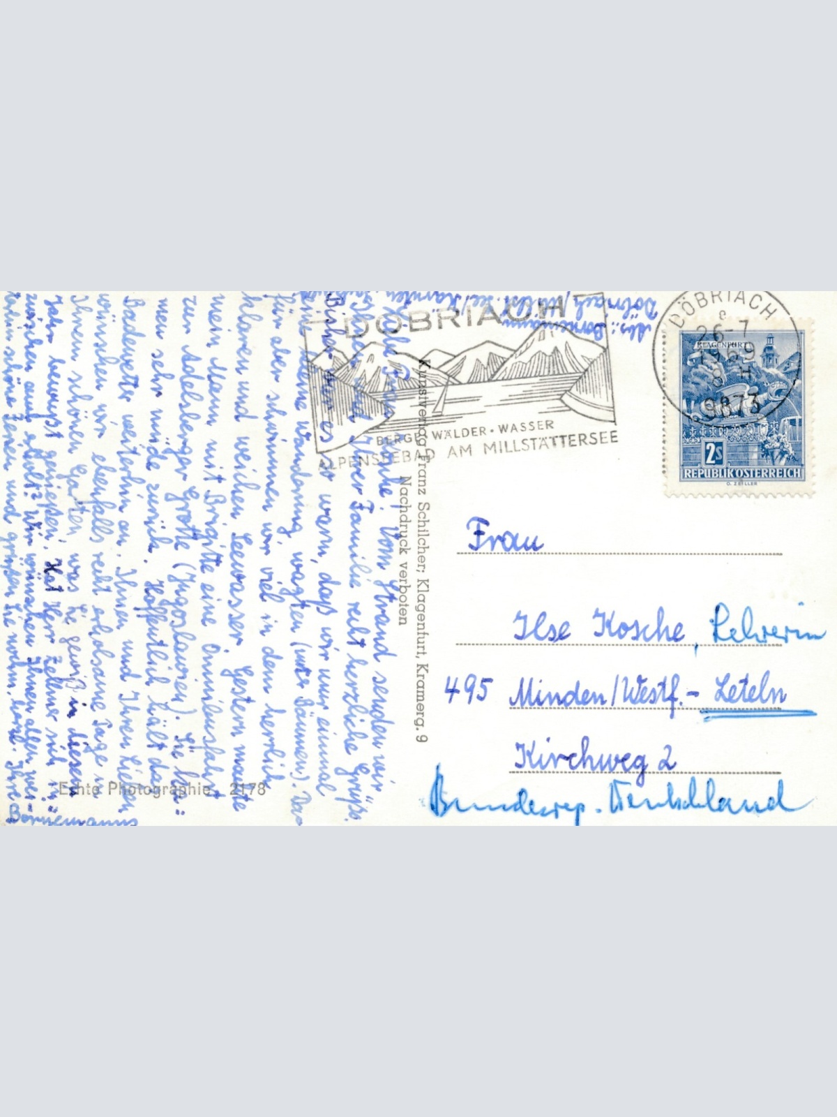 AK vom Millstättersee Mehrbildkarte Kärnten Ansichtskarte (12110)