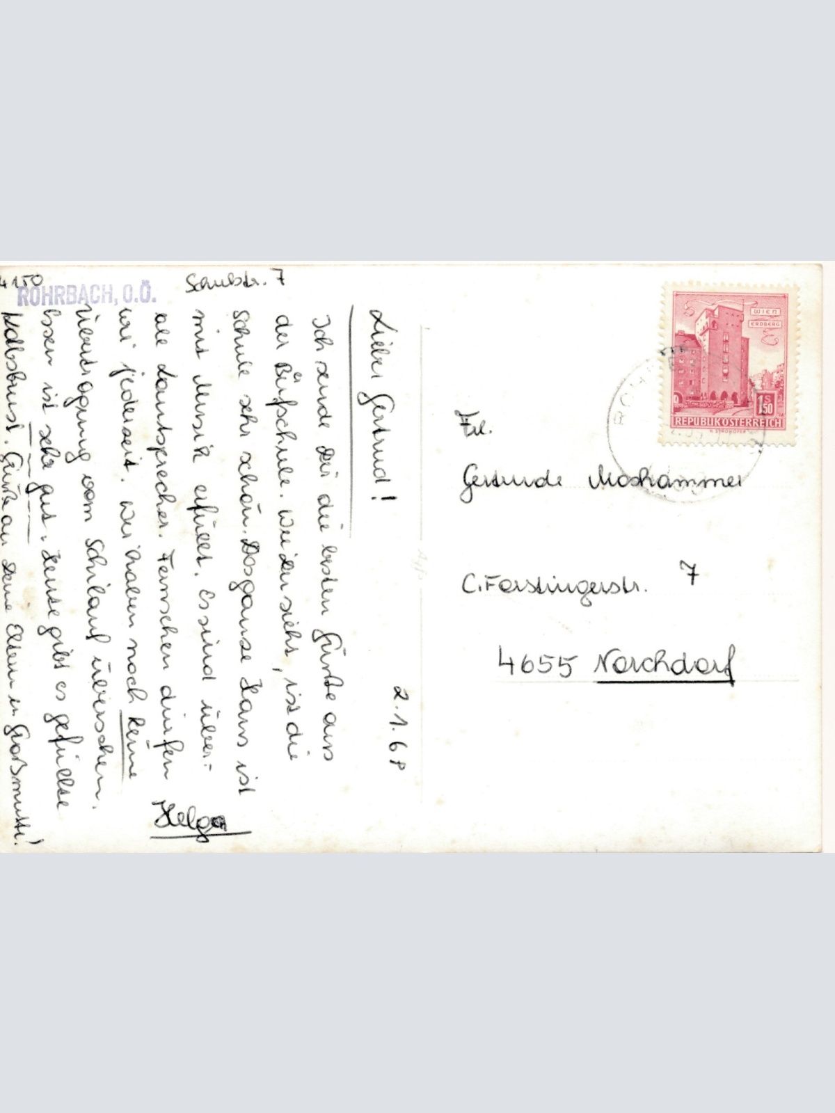 AK aus Rohrbach Oberösterreich Ansichtskarte (11485)