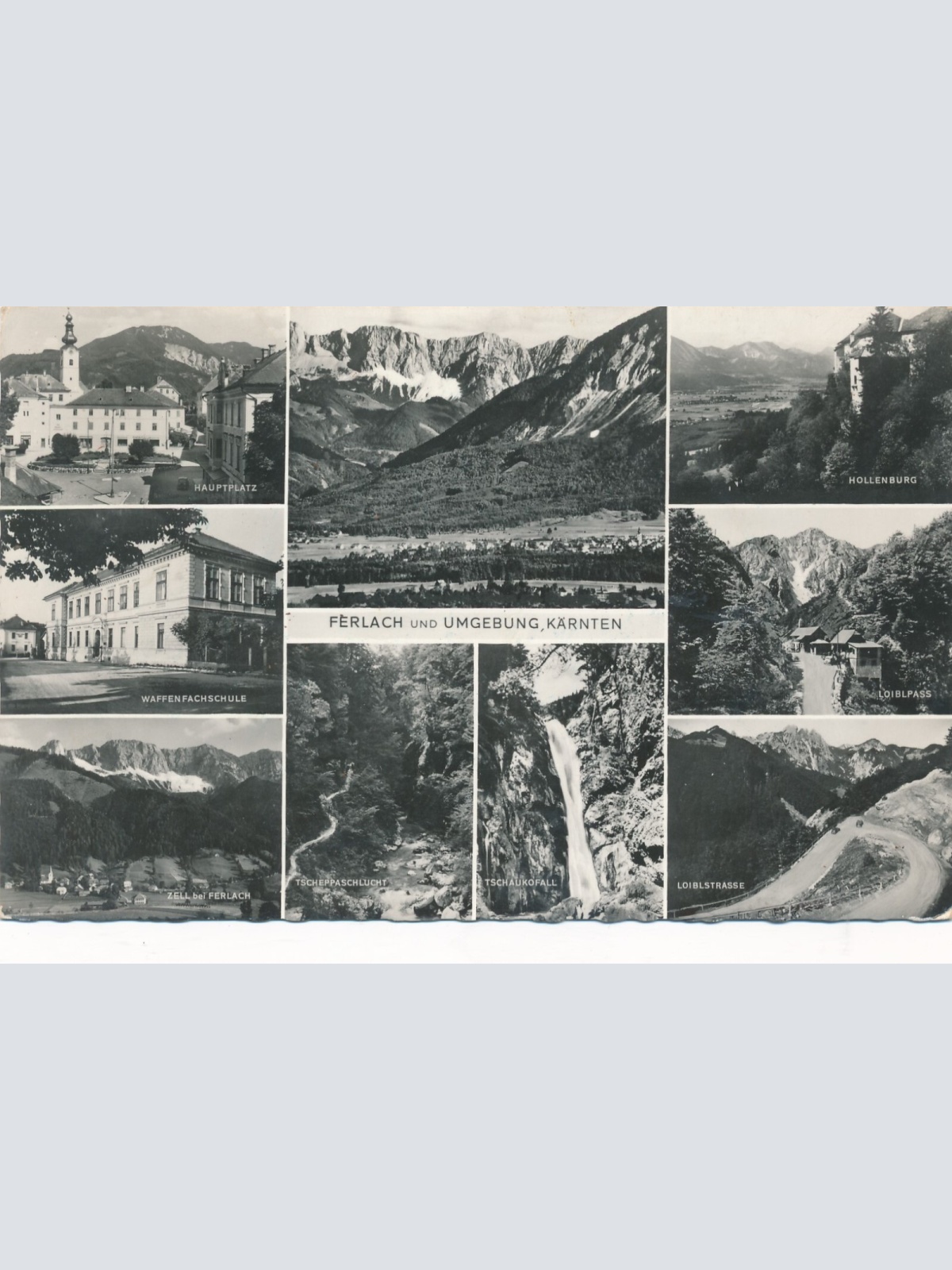 AK aus Ferlach und Umgebung Kärnten Ansichtskarte (12097)