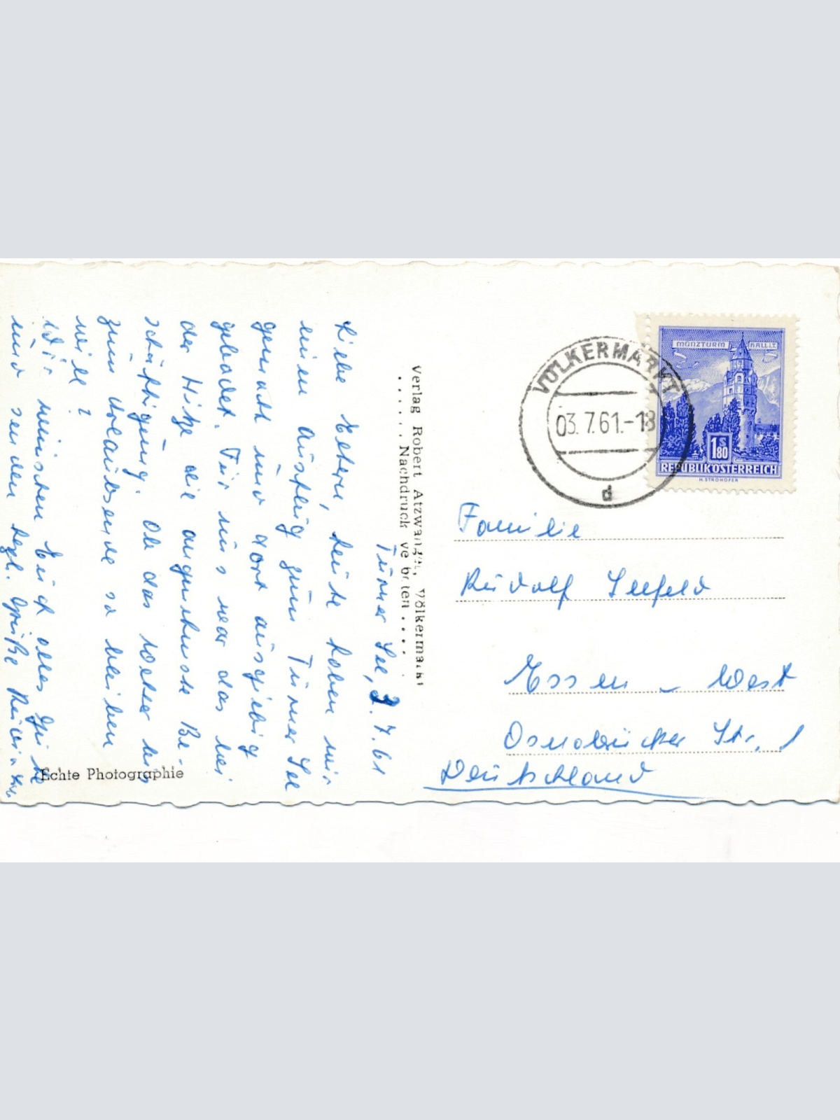 AK vom Turner See mit Hoch Obir Kärnten Ansichtskarte (12139)