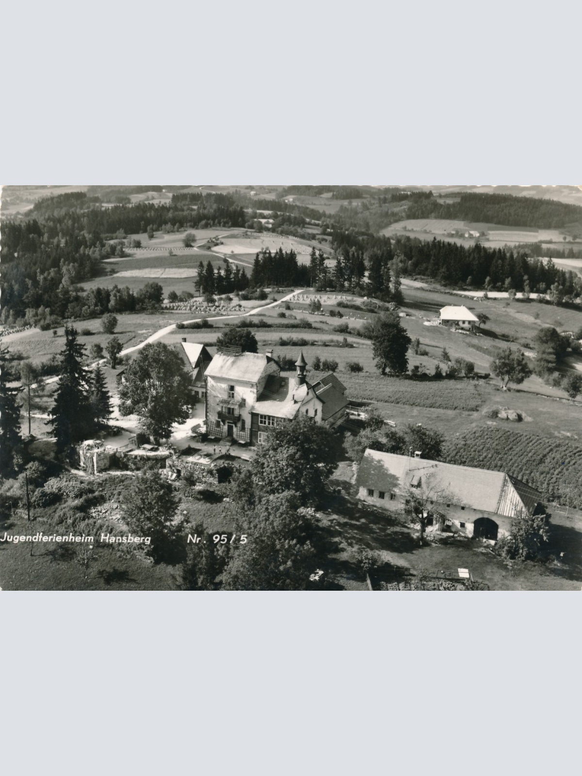 AK aus Hansberg Jugenferienheim Oberösterreich Ansichtskarte (11486)